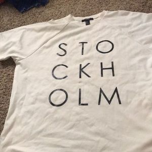 Oversized t-shirt with pockets